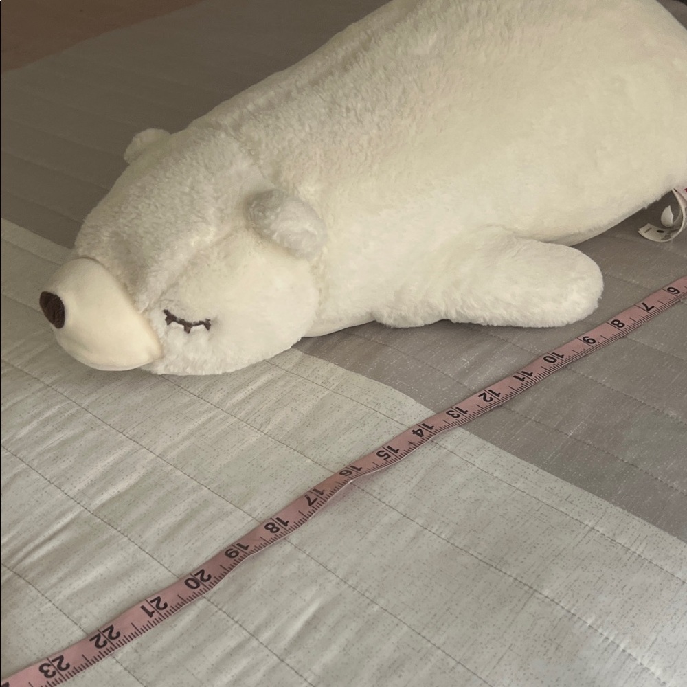 Minisolife White Sloth Plush 20"
Long Laying Lying Sleeping Closed Eyes - Picture 11 of 13
